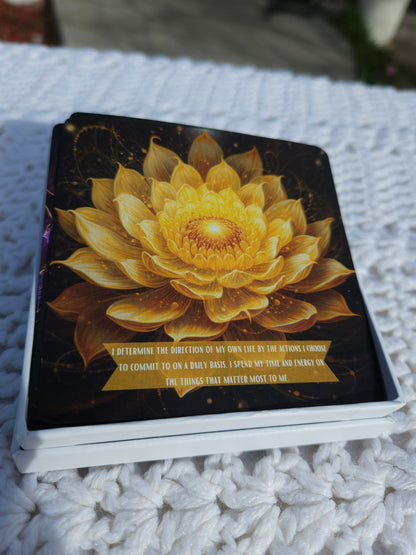 Healing the Charkas- a 49 Card Affirmation Deck By Jenna Straight