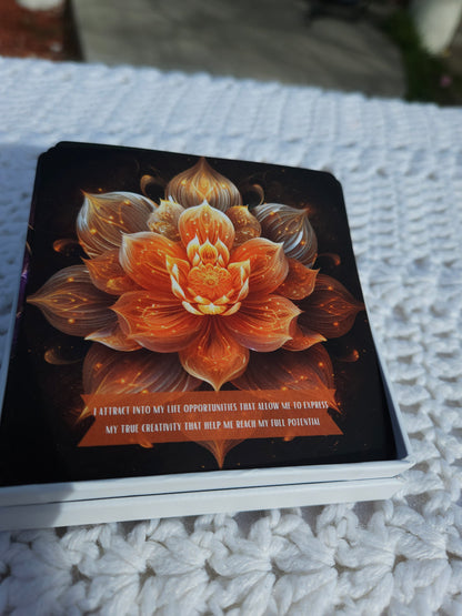 Healing the Charkas- a 49 Card Affirmation Deck By Jenna Straight