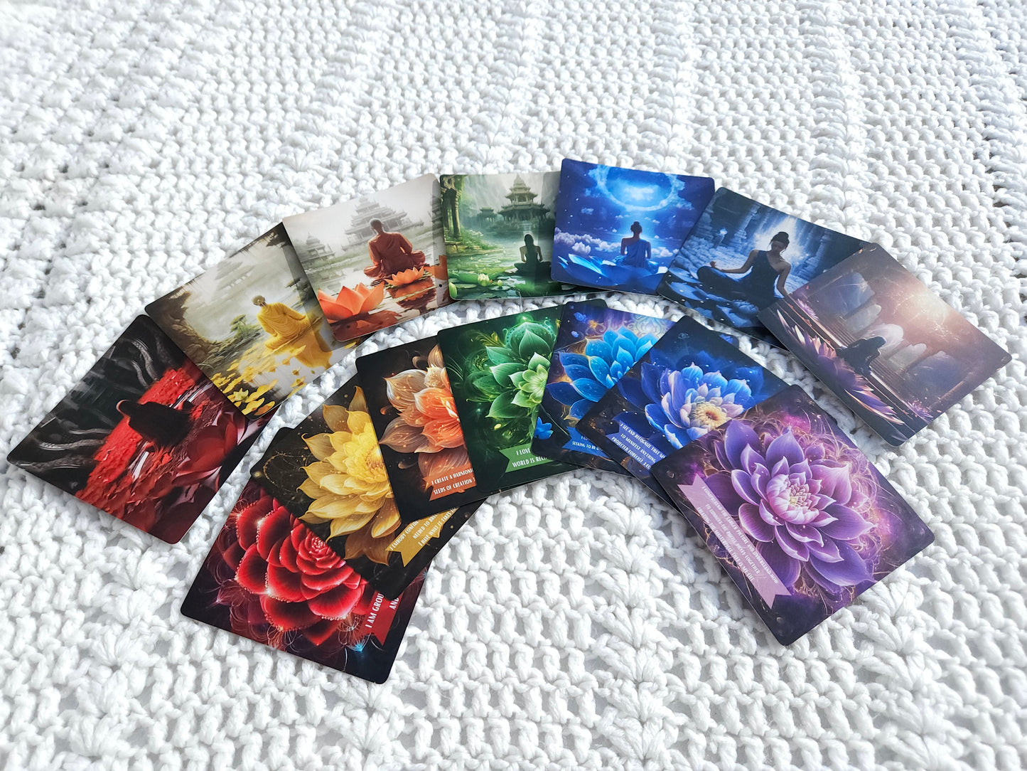 Healing the Charkas- a 49 Card Affirmation Deck By Jenna Straight