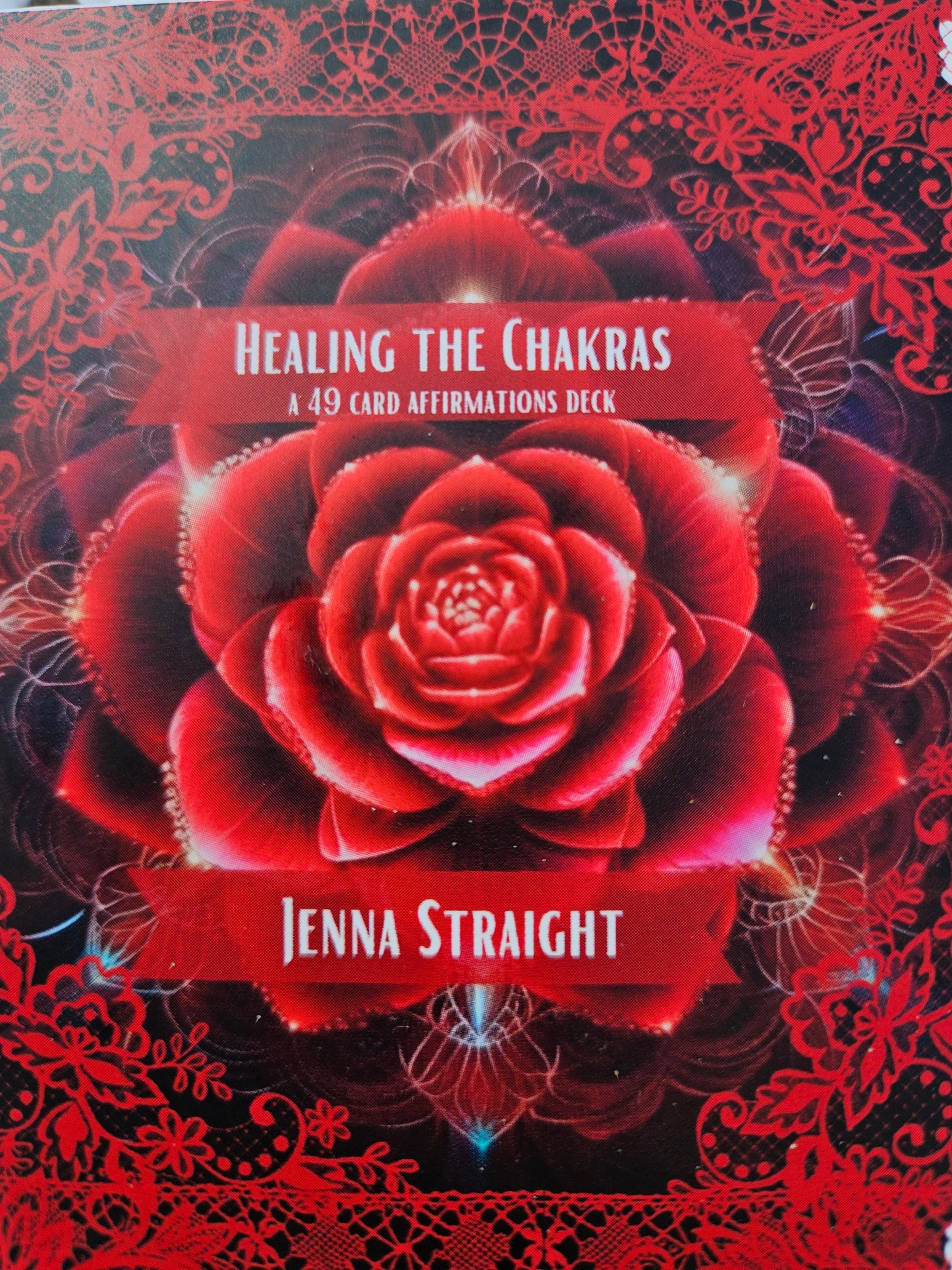 Healing the Charkas- a 49 Card Affirmation Deck By Jenna Straight