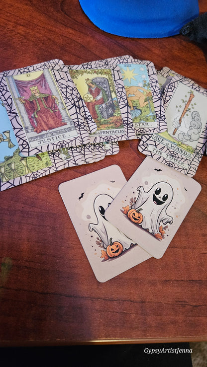 Cute mini Ghost Tarot