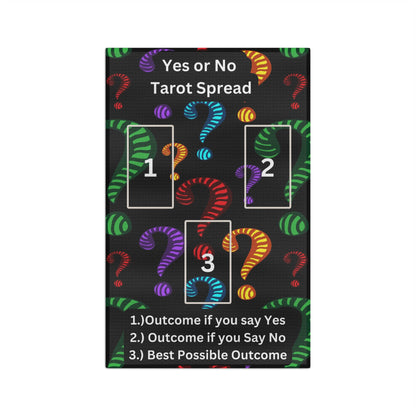 Yes or No Tarot Tea Towel