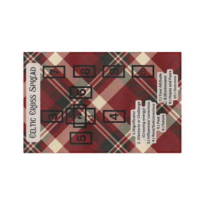 Celtic Cross Tarot Tea Towel